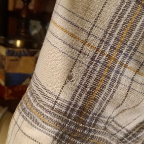 Dickies Authentic Men's Heavyweight Plaid Flannel Full Zip Hooded Work J… - Picture 5 of 8